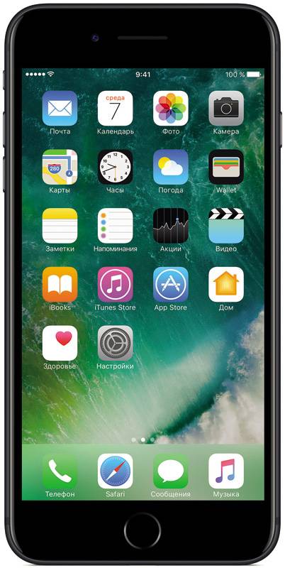 Смартфон Apple iPhone 7 Plus 32 ГБ черный