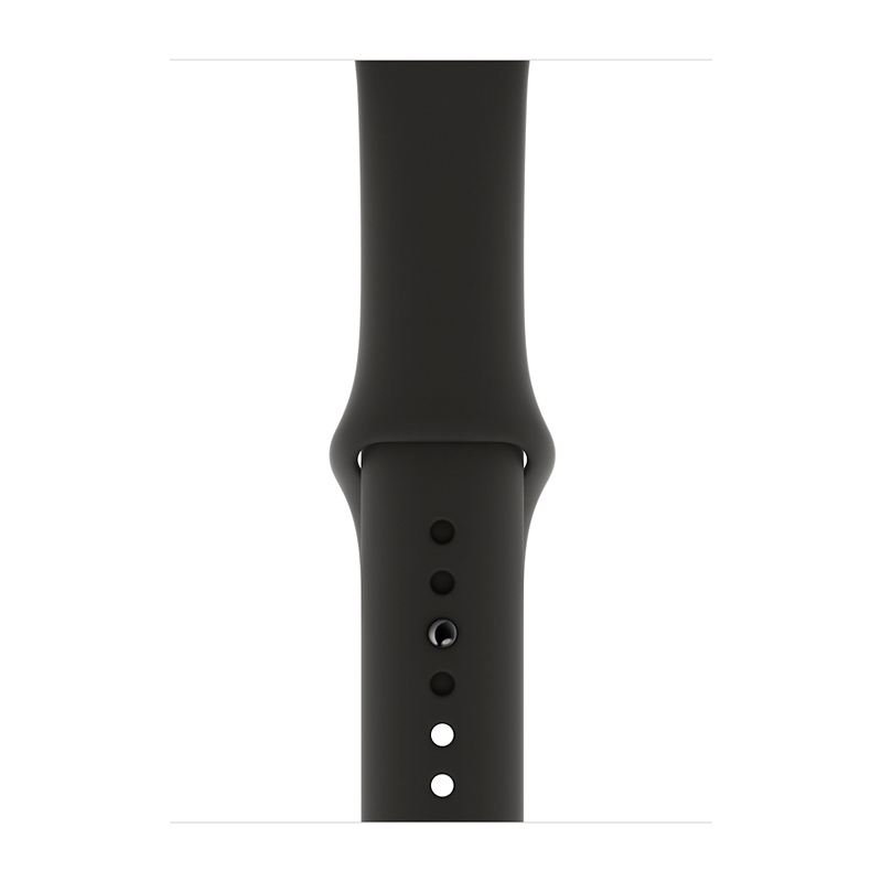 Смарт-часы Apple Watch Series 4 40mm серый с черным ремешком 