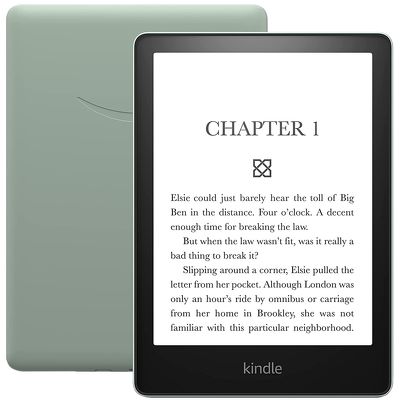 Электронная книга Amazon Kindle Paperwhite 2021 (11th gen) 32 ГБ Signature Edition зеленый