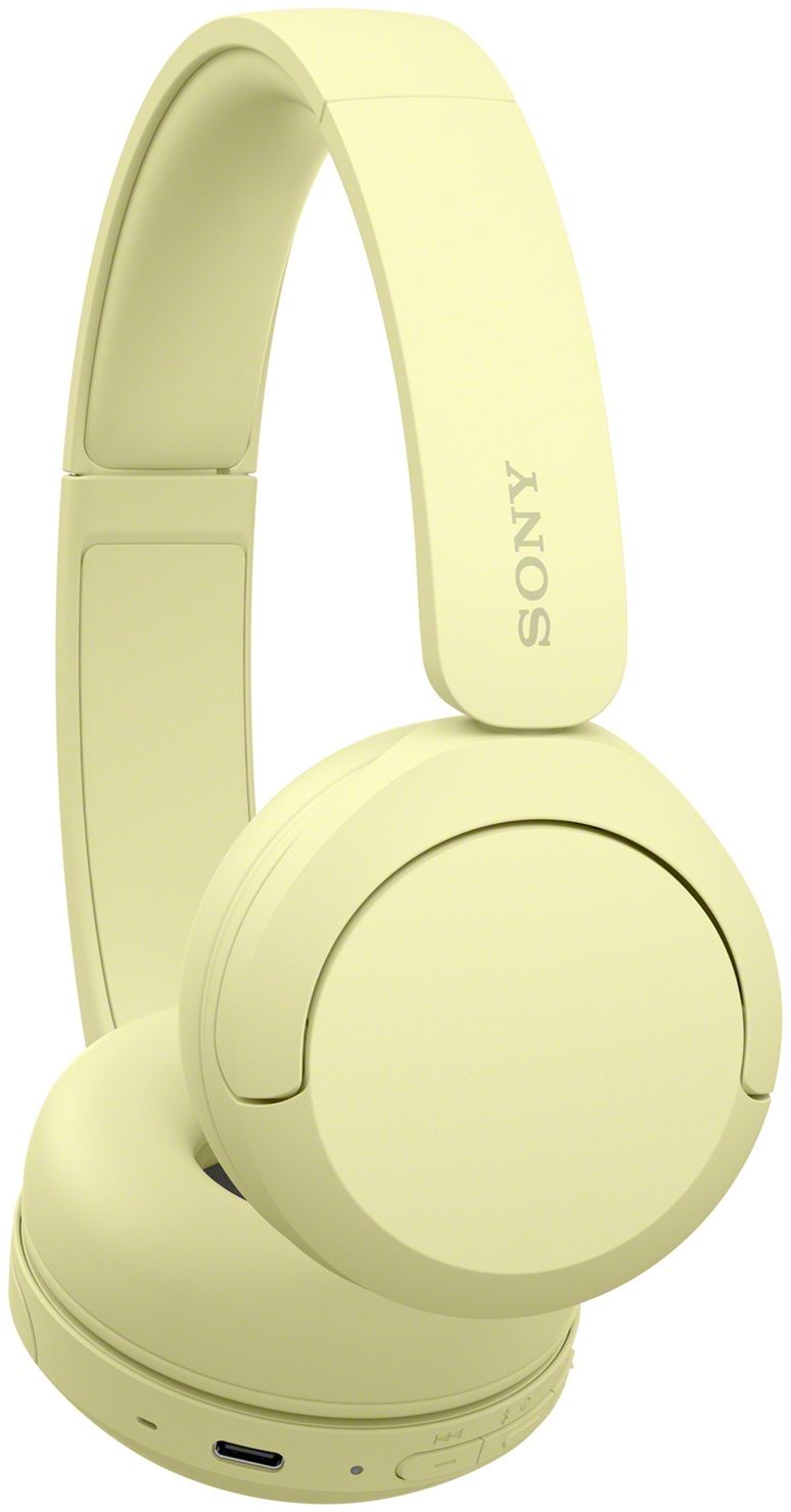 Беспроводные наушники Sony WH-CH520 желтый