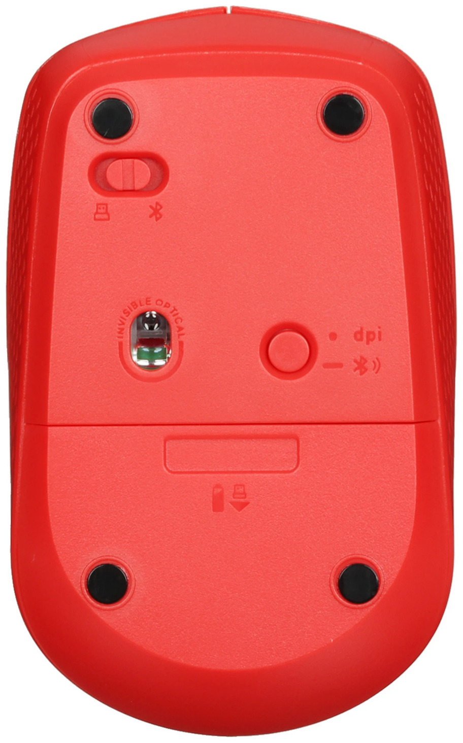 Беспроводная мышь RAPOO M100 Silent красный M100-RED