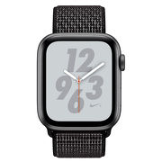Смарт-часы Apple Watch Series 4 Nike 40mm серый с черным ремешком 