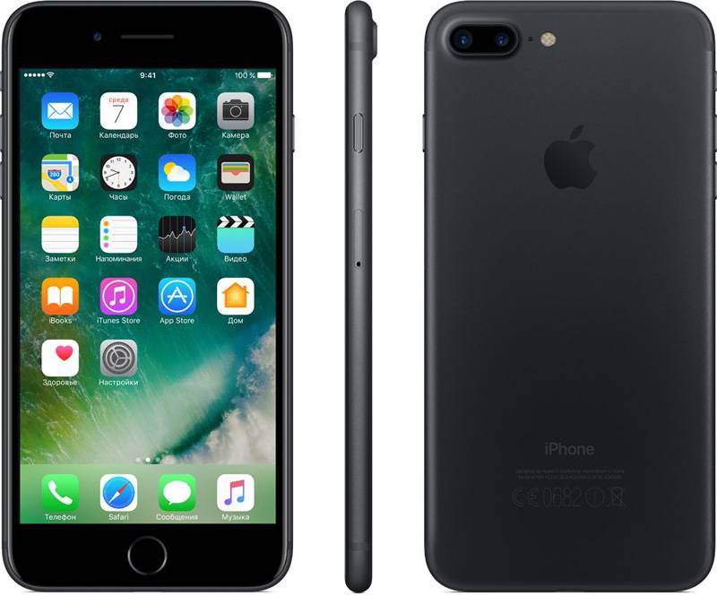 Смартфон Apple iPhone 7 Plus 32 ГБ черный