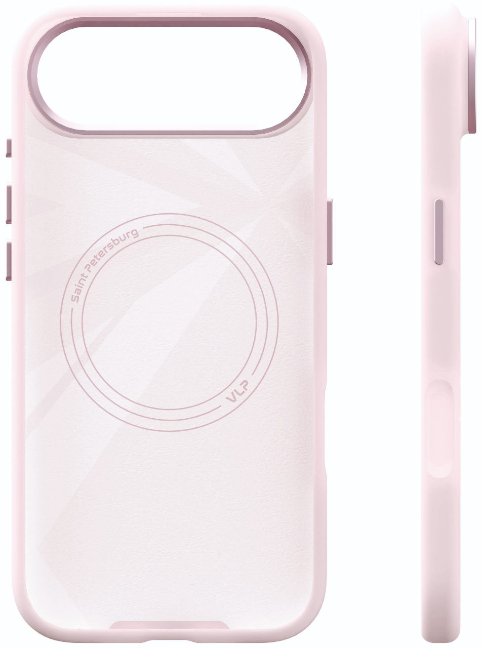 Чехол для смартфона VLP Aster Pro Case Apple iPhone Air MagSafe розовый