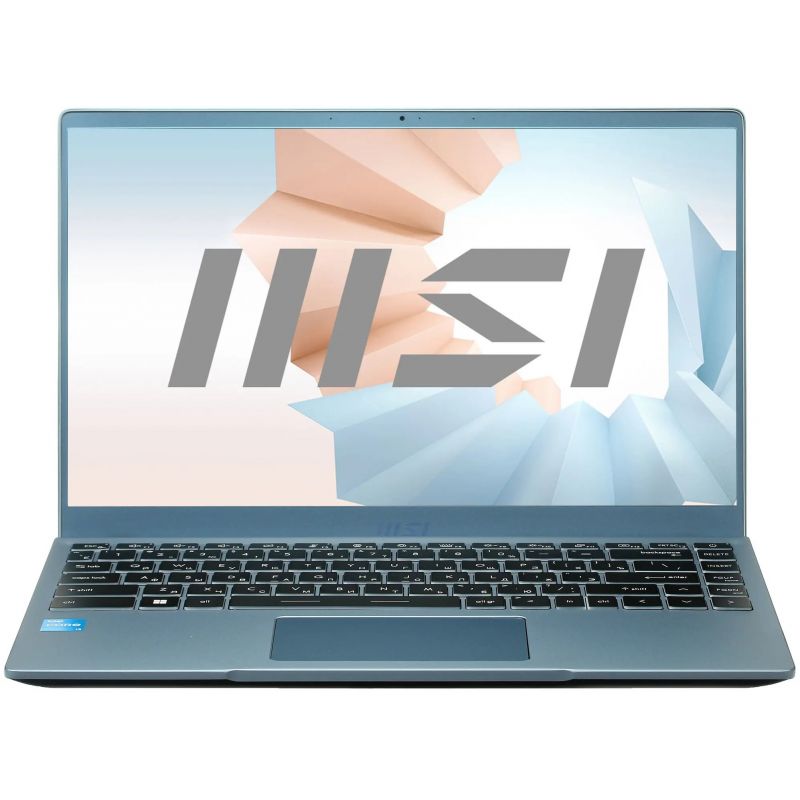 14" Ноутбук MSI Modern 14 B11MOU-1224RU голубой 