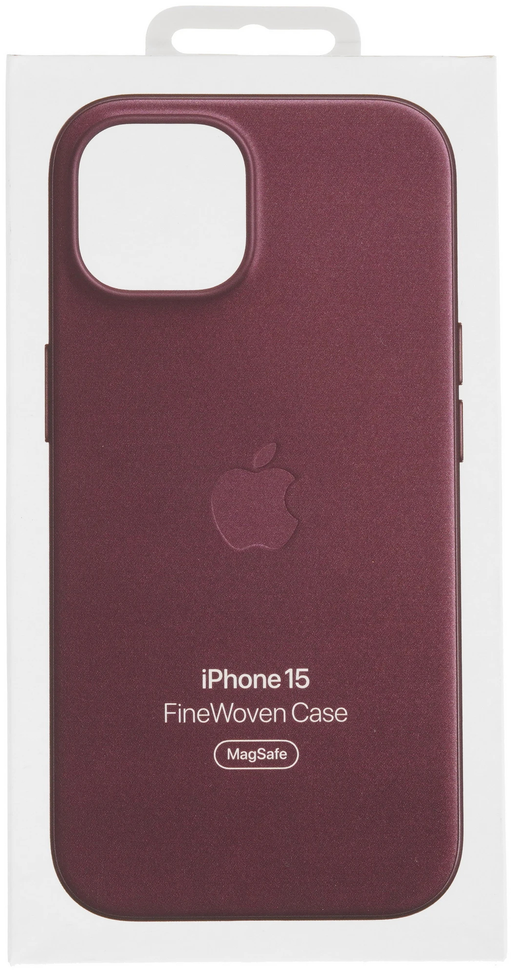 Чехол для смартфона Apple FineWoven Case with MagSafe iPhone 15 пурпурно-розовый