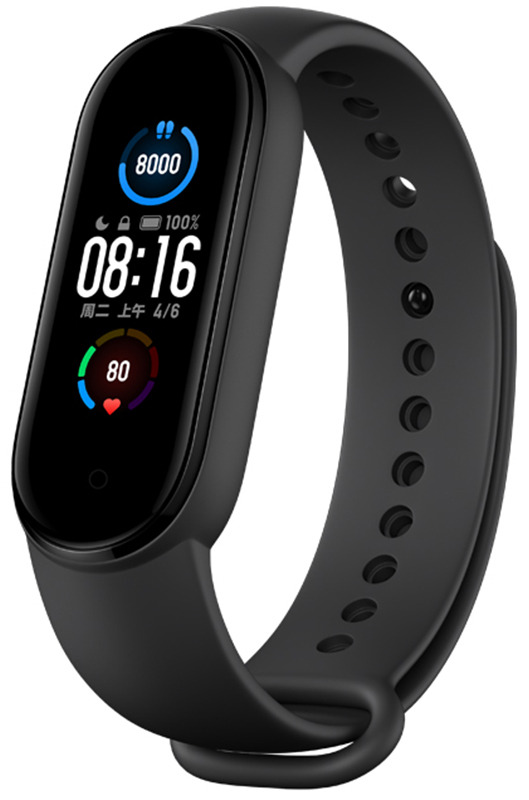Фитнес-браслет Xiaomi Mi Band 5 черный
