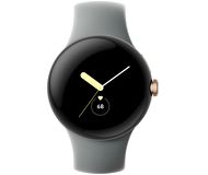 Смарт-часы Google Pixel Watch золотистый с серым ремешком