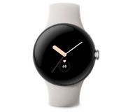 Смарт-часы Google Pixel Watch серебристый с бежевым ремешком