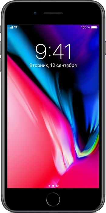 Смартфон Apple iPhone 8 Plus 128 ГБ серый