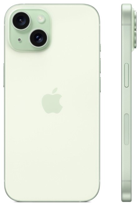 Смартфон Apple iPhone 15 512 ГБ зеленый