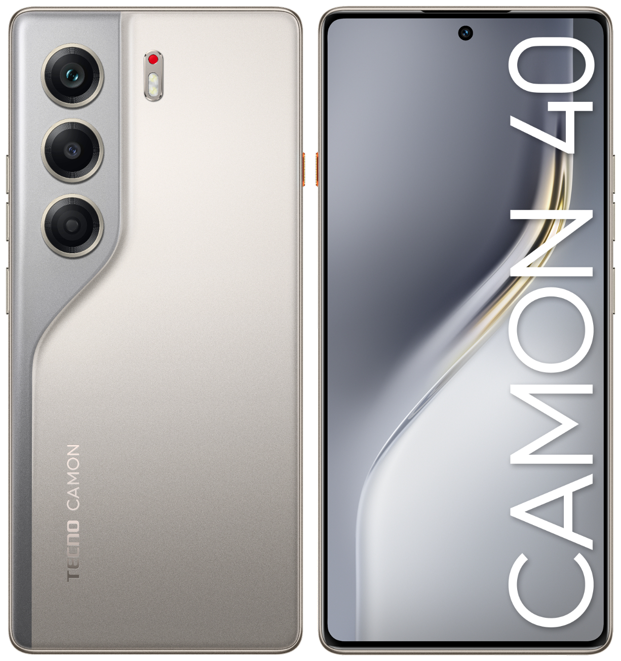 Смартфон Tecno Camon 40 12/256 ГБ титановый