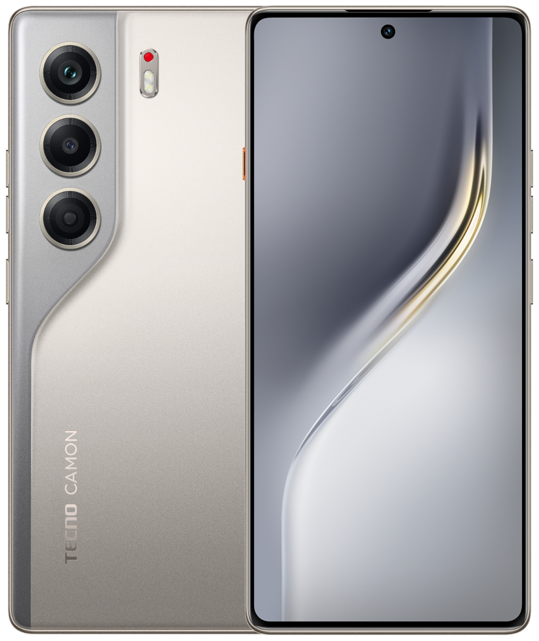 Смартфон Tecno Camon 40 8/256 ГБ титановый
