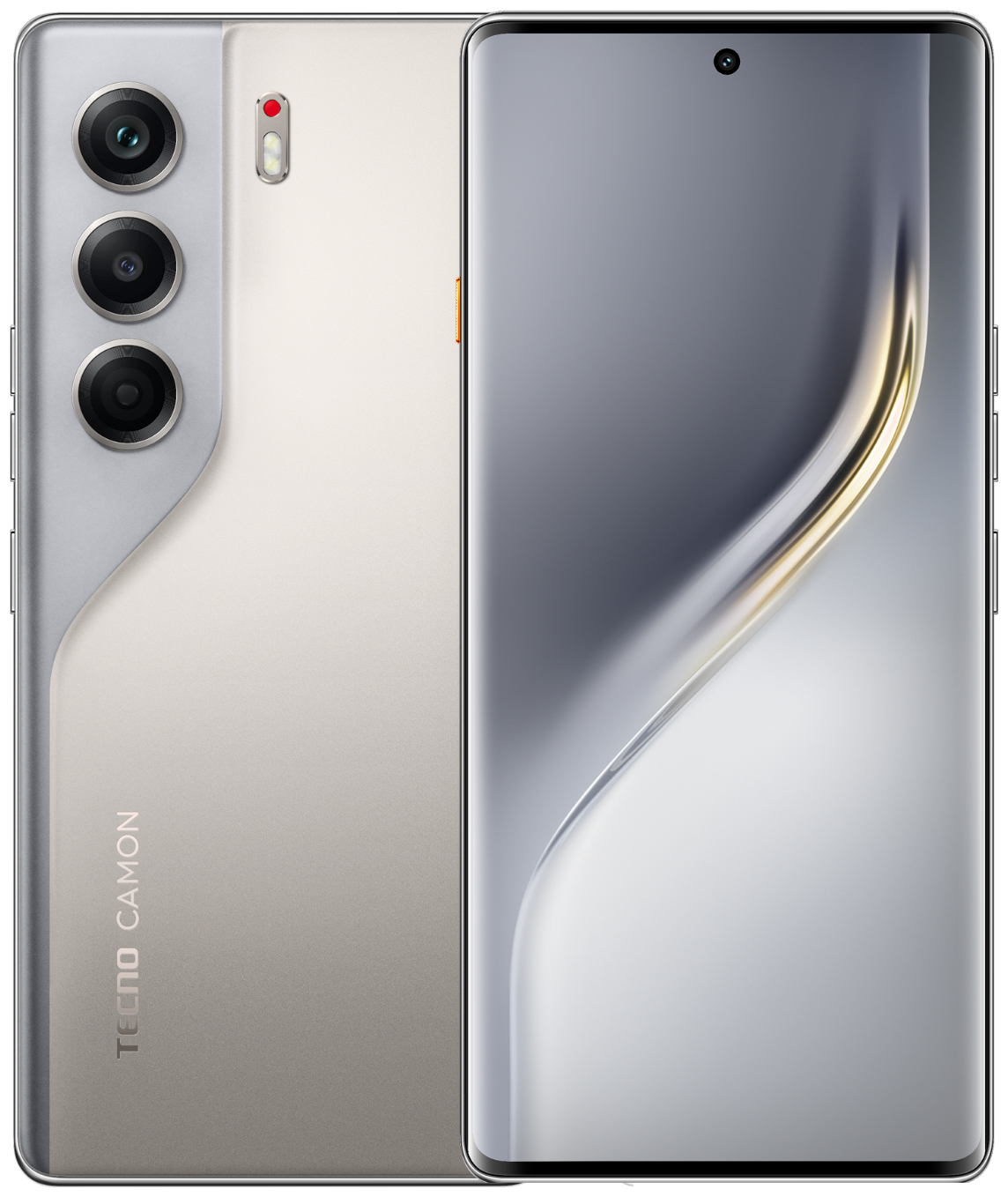 Смартфон Tecno Camon 40 Pro 5G 8/256 ГБ титановый