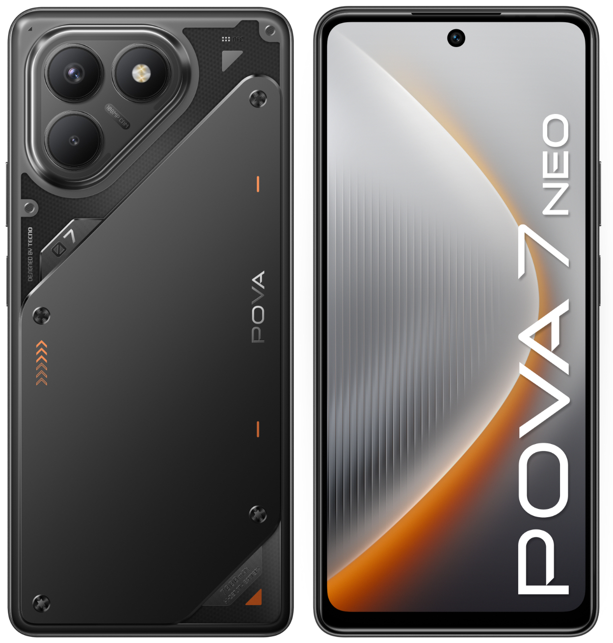 Смартфон Tecno POVA 7 Neo 8/256 ГБ черный