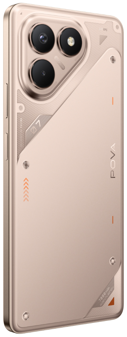 Смартфон Tecno POVA 7 Neo 8/256 ГБ бежевый
