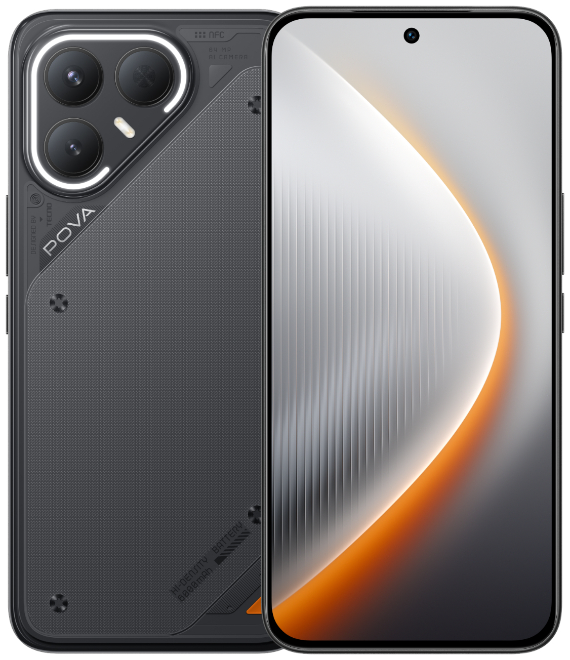 Смартфон Tecno POVA 7 Pro 5G 12/256 ГБ черный
