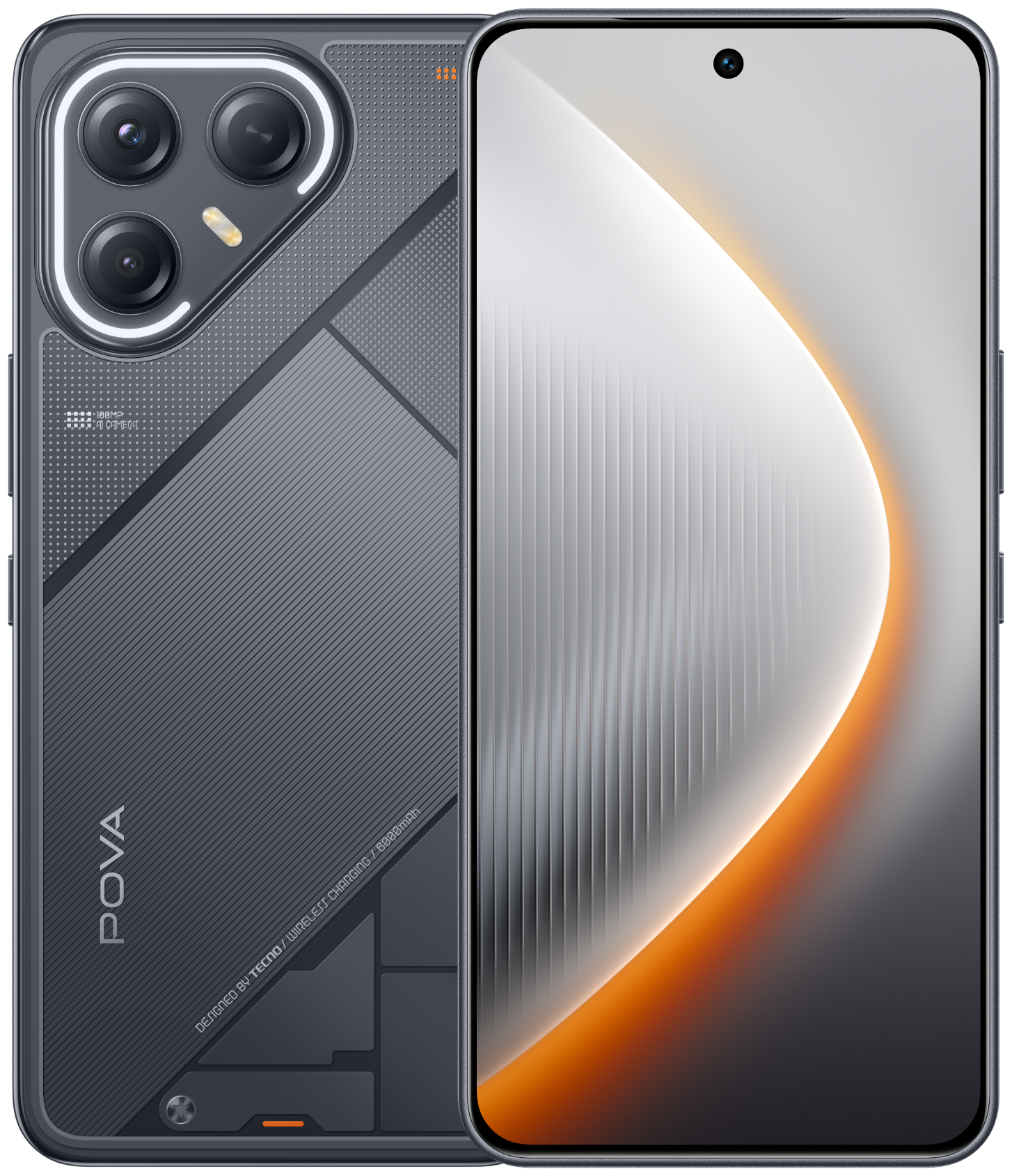 Смартфон Tecno POVA 7 Ultra 5G 12/256 ГБ черный