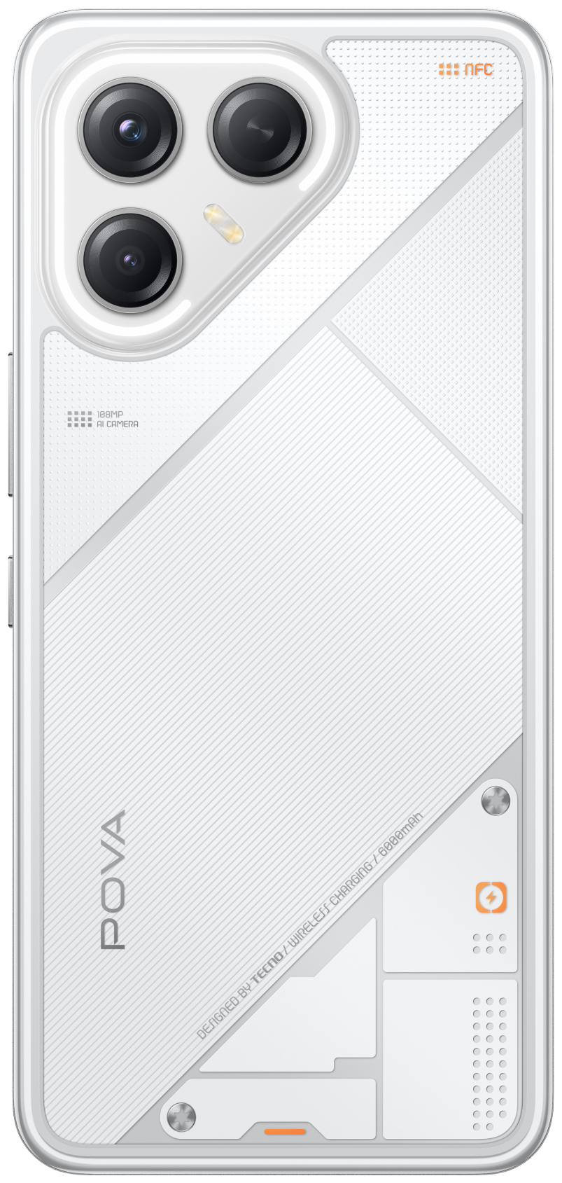 Смартфон Tecno POVA 7 Ultra 5G 12/256 ГБ белый