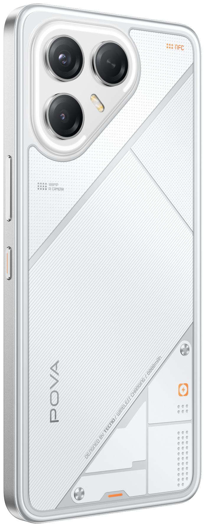 Смартфон Tecno POVA 7 Ultra 5G 12/256 ГБ белый