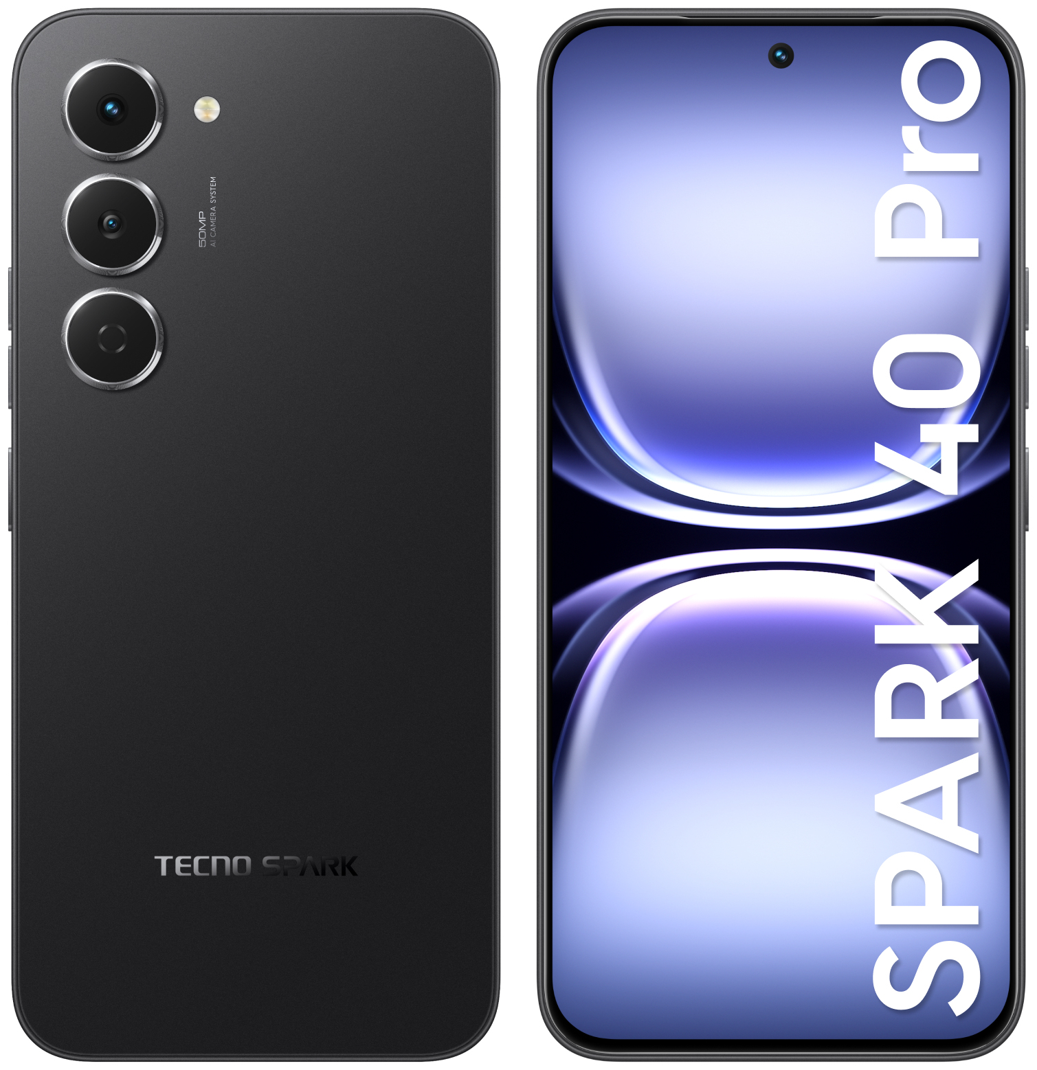 Смартфон Tecno Spark 40 Pro 8/256 ГБ черный