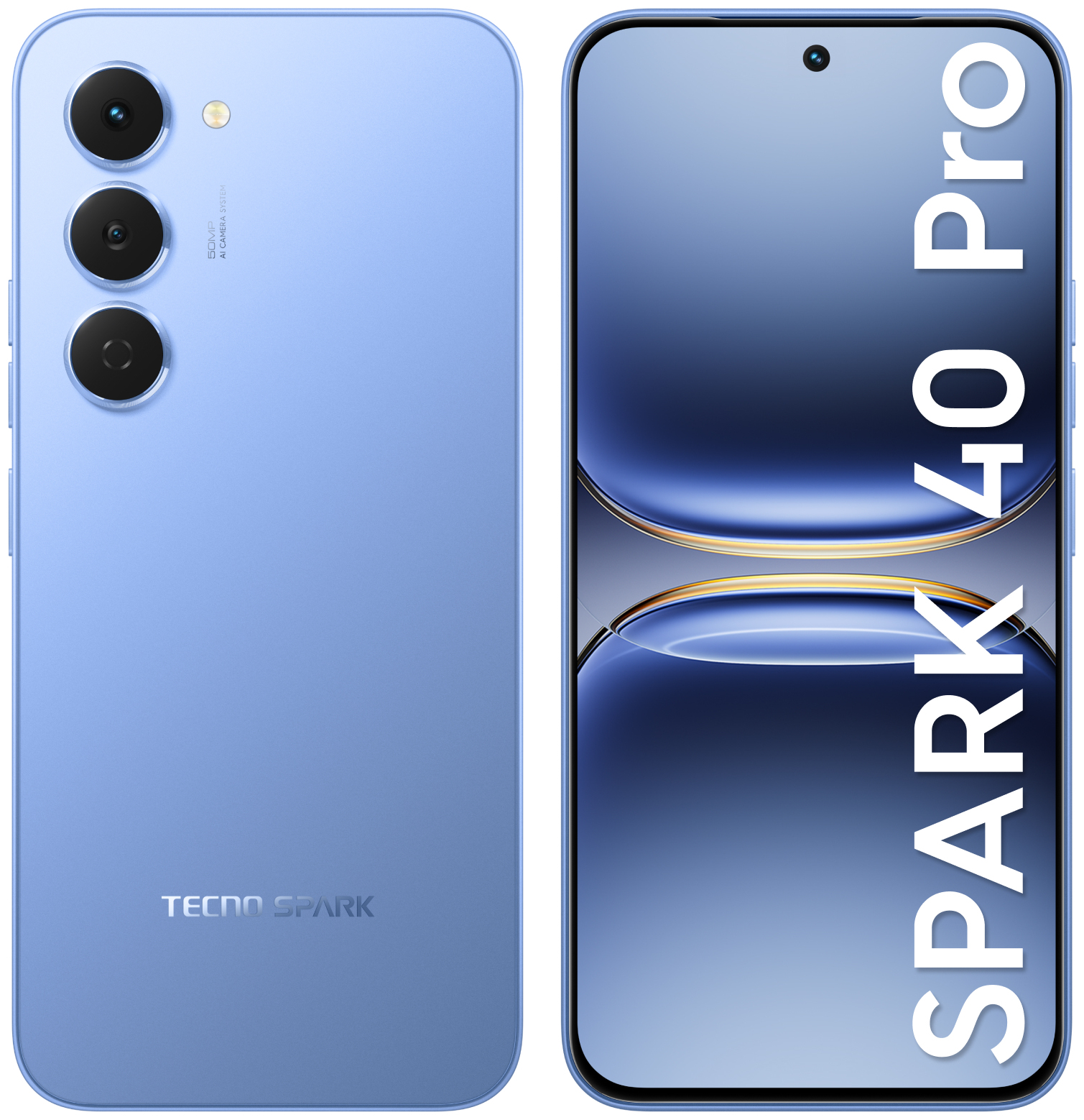 Смартфон Tecno Spark 40 Pro 8/256 ГБ голубой