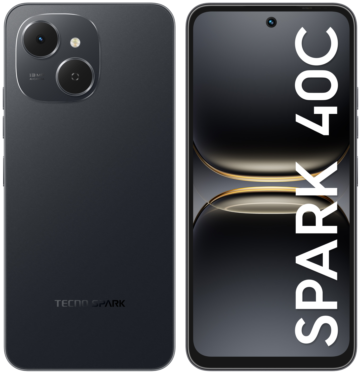 Смартфон Tecno Spark 40C 4/128 ГБ черный