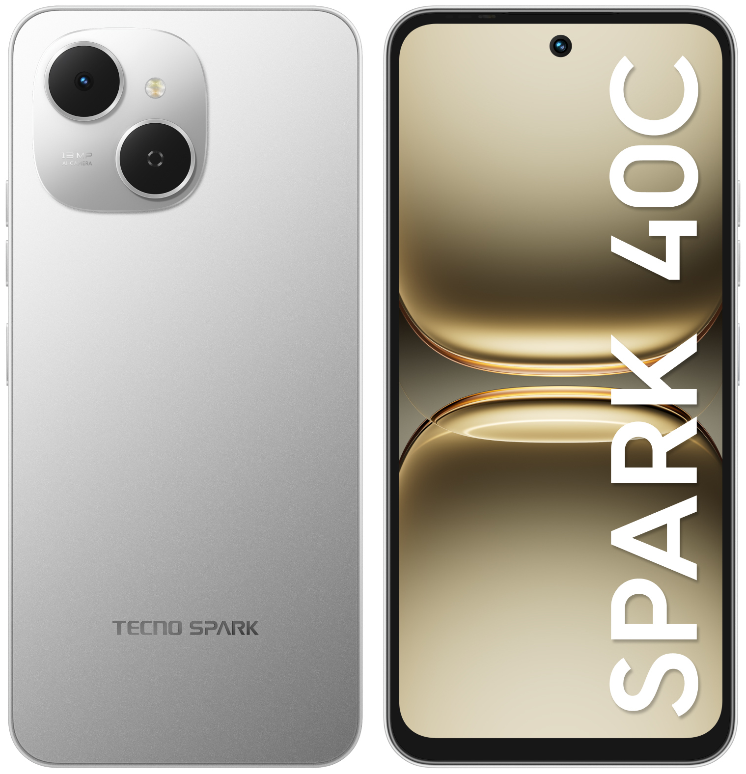 Смартфон Tecno Spark 40C 8/256 ГБ серый