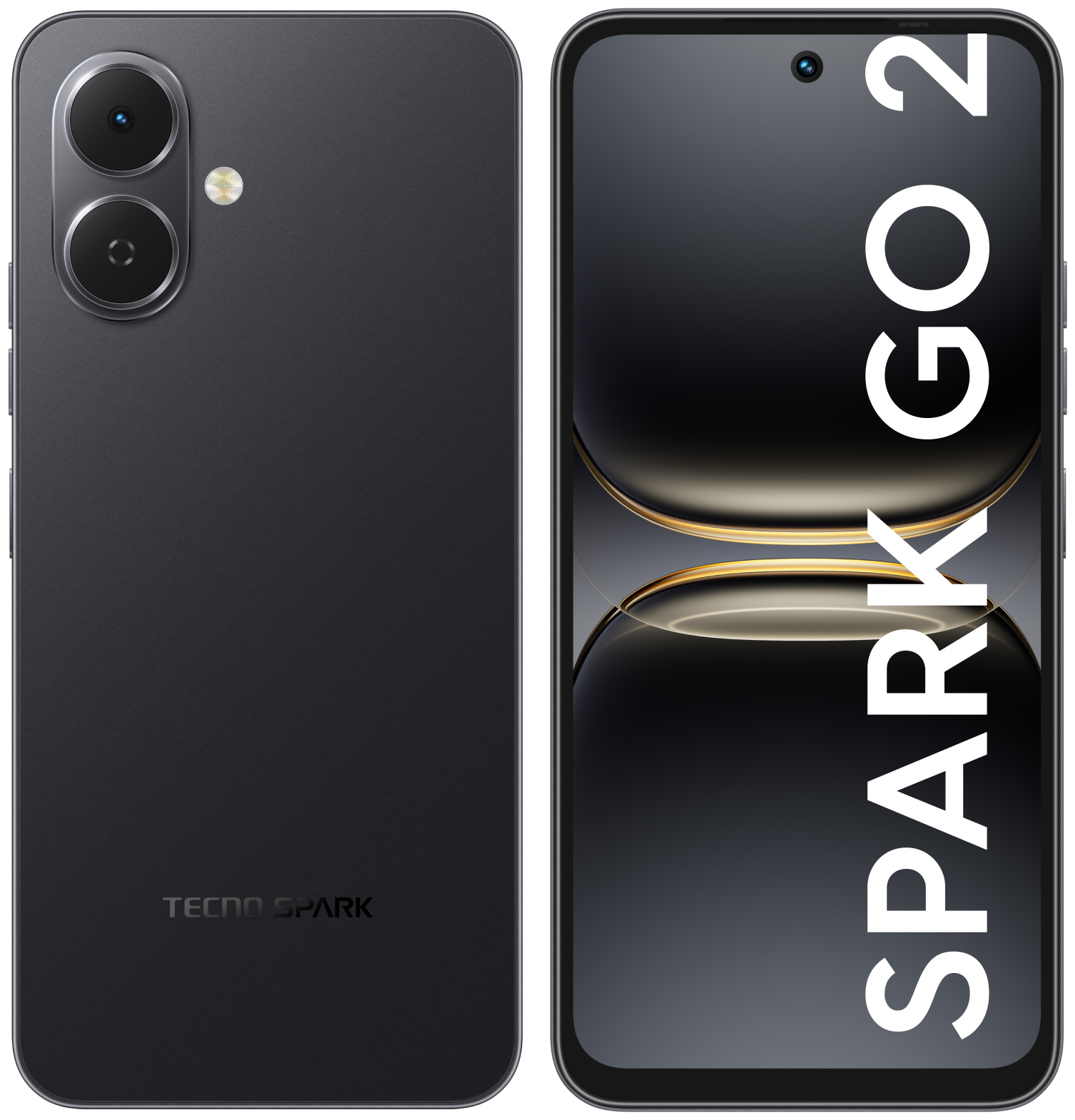 Смартфон Tecno Spark Go 2 4/128 ГБ черный