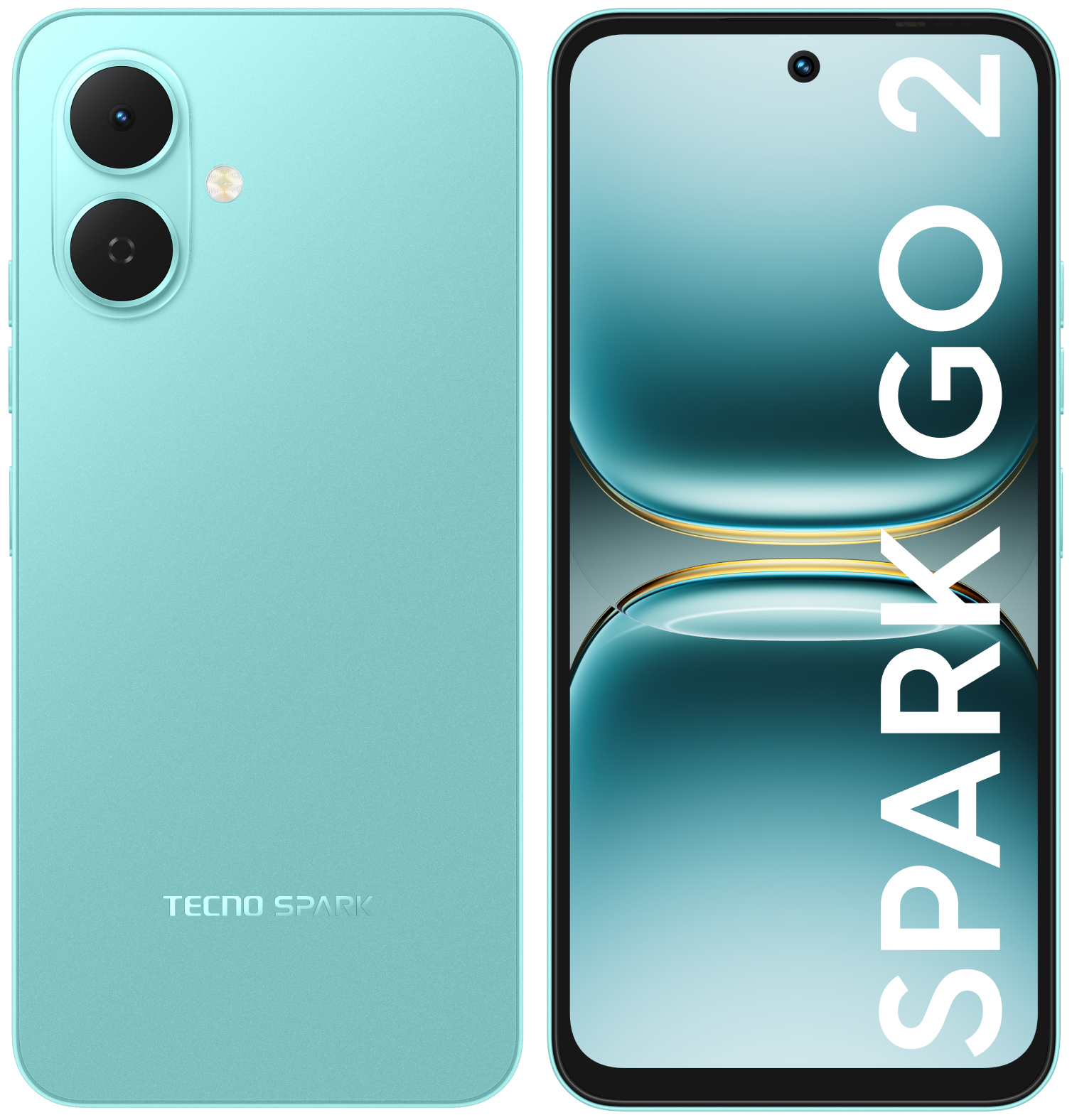 Смартфон Tecno Spark Go 2 4/128 ГБ зеленый