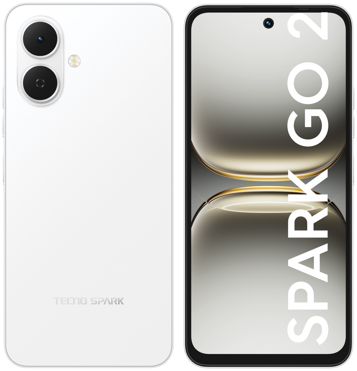 Смартфон Tecno Spark Go 2 4/128 ГБ белый