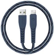 Кабель EnergEA NyloFlex Lightning to USB-A 1.5m MFI синий CBL-NF-BLU150