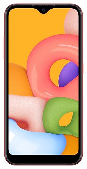 Смартфон Samsung Galaxy M01 3/32 ГБ красный