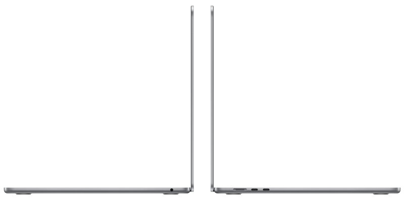 15,3" Ноутбук Apple MacBook Air M3/16/512 ГБ серый MXD13