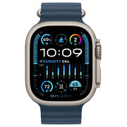 Смарт-часы Apple Watch Ultra 2 49mm титан с синим Ocean ремешком