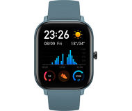 Смарт-часы Amazfit GTS голубой с голубым ремешком