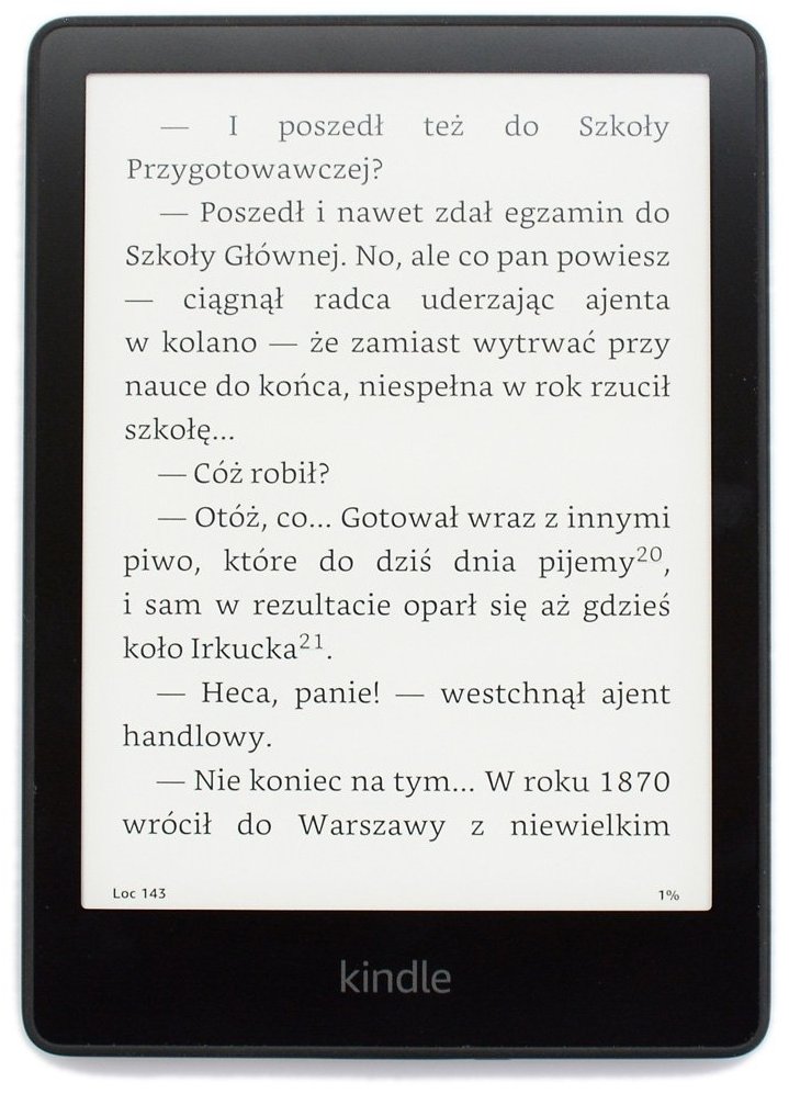 Электронная книга Amazon Kindle Paperwhite 2021 (11th gen) 32 ГБ Signature Edition черный