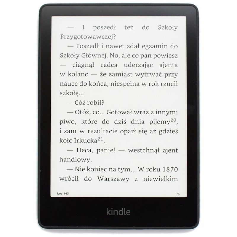 Электронная книга Amazon Kindle Paperwhite 2021 (11th gen) 32 ГБ Signature Edition черный