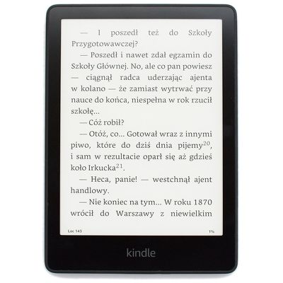 Электронная книга Amazon Kindle Paperwhite 2021 (11th gen) 8 ГБ черный