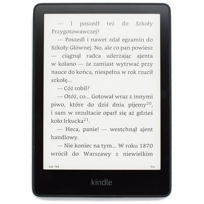 Электронная книга Amazon Kindle Paperwhite 2021 (11th gen) 16 ГБ черный