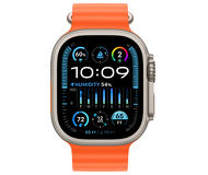 Смарт-часы Apple Watch Ultra 2 49mm титан с оранжевым Ocean ремешком