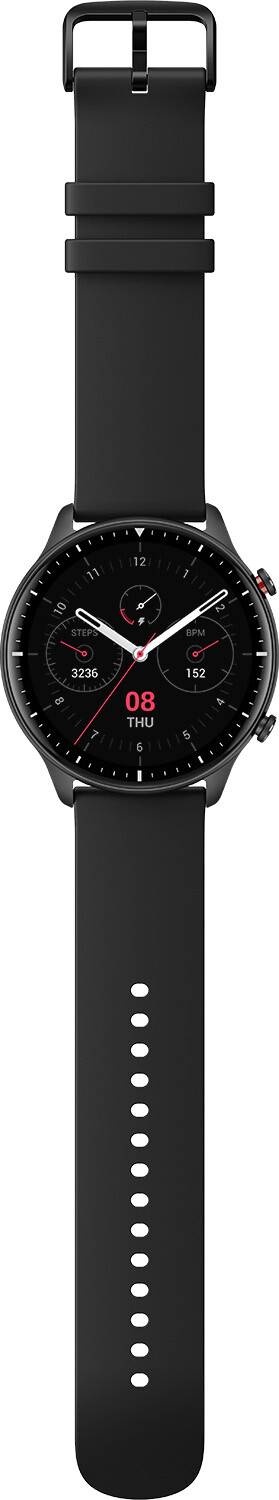 Смарт-часы Amazfit GTR 2 Sport черный с черным ремешком
