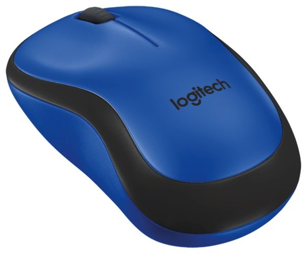 Беспроводная мышь Logitech M220 SILENT синий