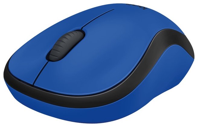 Беспроводная мышь Logitech M220 SILENT синий