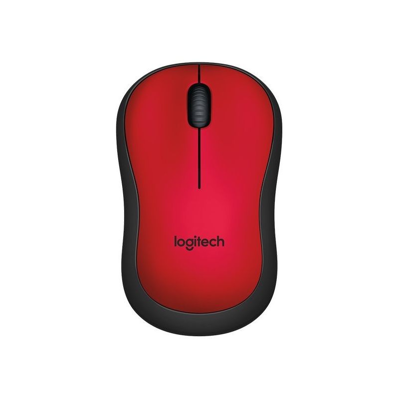 Беспроводная мышь Logitech M220 SILENT красный