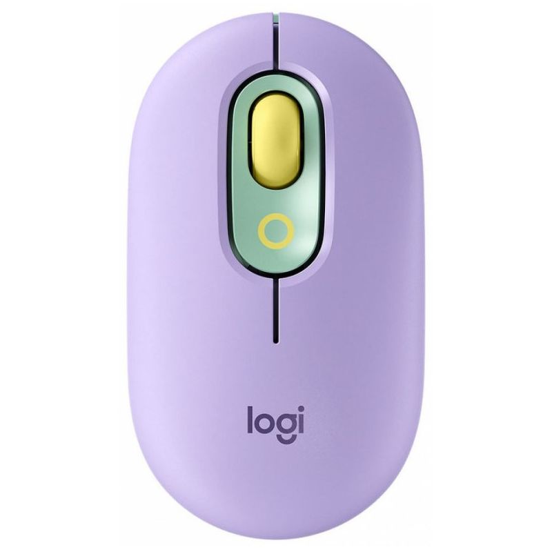 Беспроводная мышь Logitech POP Mouse фиолетовый 