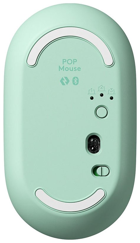 Беспроводная мышь Logitech POP Mouse фиолетовый 