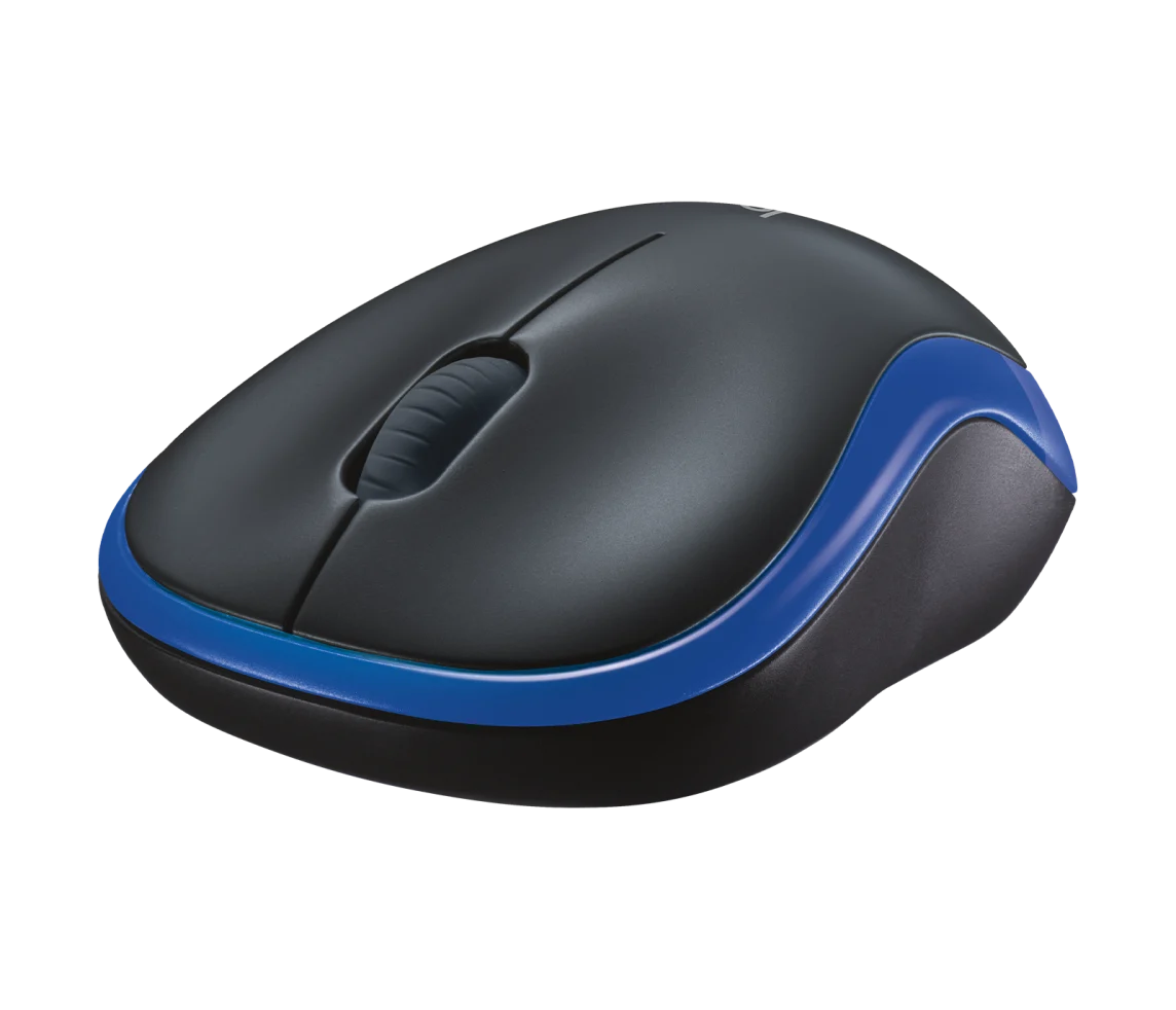 Беспроводная мышь Logitech M185 синий