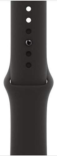 Смарт-часы Apple Watch Series 6 40mm серый с черным ремешком