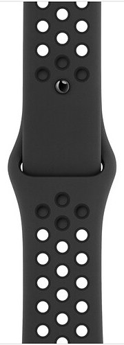 Смарт-часы Apple Watch Series 6 Nike 40mm серый с черным ремешком